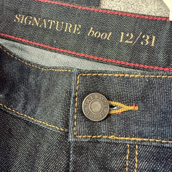 Talbots Signature Boot Dark BlueJeans - Picture 2 of 9